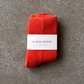 Cloud Socks Hot Watermelon