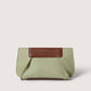 Frankie Merino Wool Clutch Dew Sienna