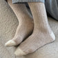 Cashmere Socks Camel