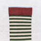 Bonne Maison Socks Stripes Épicéa