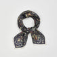 Wolf Garden Navy Square Scarf