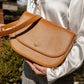 Nina Tan Vegan Leather Messenger Purse