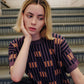Bauhaus Short Sleeve Sweater Tee Rhodolite