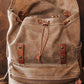 Waxed Canvas Backpack | Field Tan