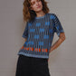 Bauhaus Short Sleeve Sweater Tee Neptune