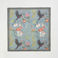 Catherine Rowe's Into The Woods Square Scarf Teal