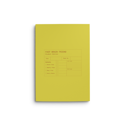 Friend Notebooks - Fast Brain Student Edition - Single