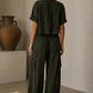 Cupro Cargo Balloon Pant