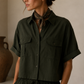 Cupro Utility Shirt