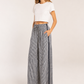 Sunday Gingham Wide Leg Trouser