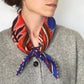 Mur by Ayca Balloons and Blooms bandana tied at the neck