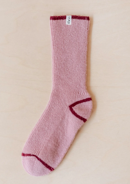 Cashmere & Merino Tipped Socks