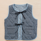 Reversible Cotton Quilted Vest