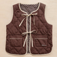 Reversible Cotton Quilted Vest