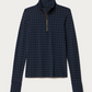 Houndstooth Seamless 1/4 Zip