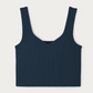 Seamless Embossed Crop Tank