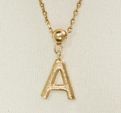 Letter Charm Necklace