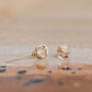 Herkimer Diamond Stud