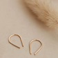 Tiny Horseshoe Earrings