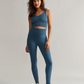 Seamless Embossed Legging