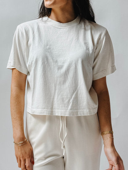 Relaxed Crop Tee