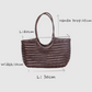 Handwoven Woven Leather Tote Bag