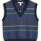 Jacquard Italian Cotton Vest