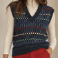 Jacquard Italian Cotton Vest
