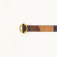 Sessùn Anota Patchwork Belt in Blue Clay
