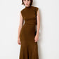 Sessùn Auriss High Collar Top in Bronze