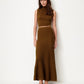 Sessùn Aura Long Skirt in Bronze