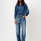 Sessùn Leone Overshirt in Denim Blue