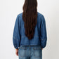 Sessùn Leone Overshirt in Denim Blue