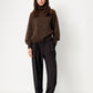 Sessùn Niko Turtleneck Jumper in Dark Stone