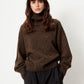 Sessùn Niko Turtleneck Jumper in Dark Stone