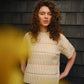 Wiggle Grid Knit Tee