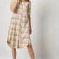 Ikat Shirt Dress