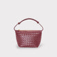 Genuine Leather Woven Bag