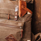 Waxed Canvas Backpack | Field Tan