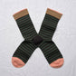 Bonne Maison Socks Stripess Black