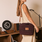 Leather Trimmed Raffia BB