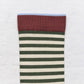 Bonne Maison Socks Stripes Épicéa