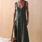 The Marla Cupro Dress