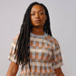 Anni Grid Plaited Tee