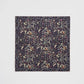 Wolf Garden Navy Square Scarf