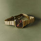 Esther Watch, Gold/Espresso – studio styling shot