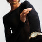 Jane Tethered Watch, Gold/Champagne – lifestyle shot