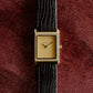 Virgil Lizard Embossed Watch, Gold/Black – styled product shot