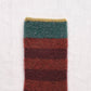 Mousse Rust Striped Socks