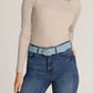 Kaylee Denim-Inspired Leather Belt
